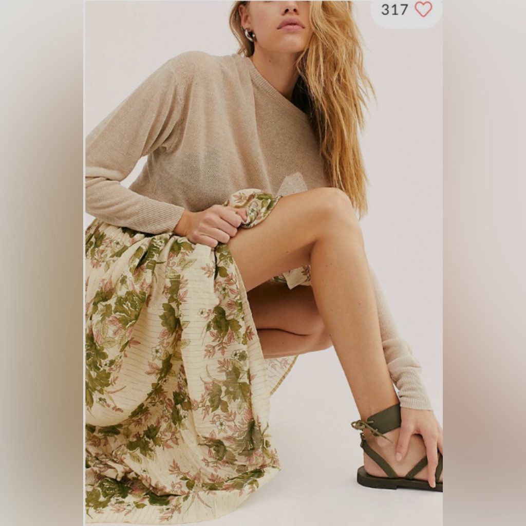 Nwt Spell X Free People Coco Lei Skirt Size Small Waist